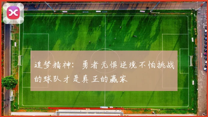 追梦精神：勇者无惧逆境不怕挑战的球队才是真正的赢家